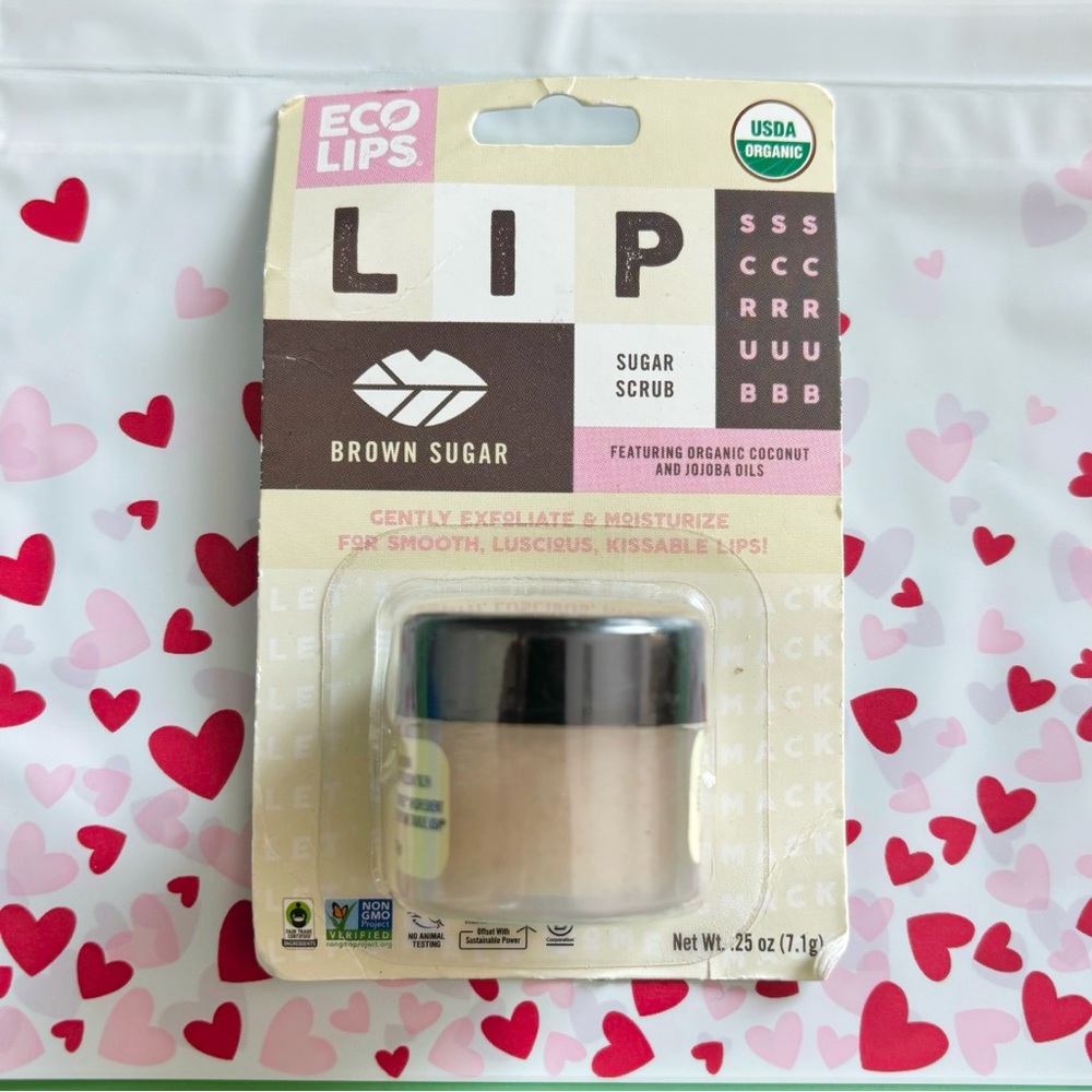 Eco Lips “Brown Sugar” Lip Scrub